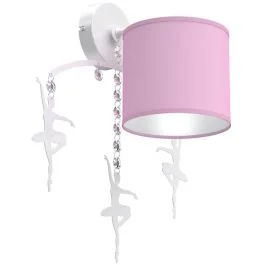 Zamów teraz Wandlamp Balerina roze 44cm