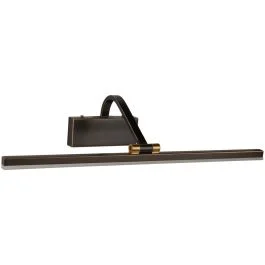 Ograniczona ilość Schilderijlamp Bilbao zwart 51cm