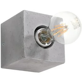 Wandlamp Abel beton 10cm Sprawdź teraz
