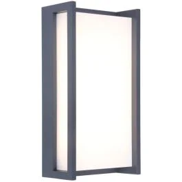 Dostępne od ręki Wandlamp Qubo antraciet 22cm