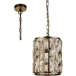 Bezpieczna płatność Hanglamp Bijou brons 22cm