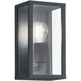 Niska cena Wandlamp Garonne antraciet 26cm