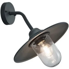 Tani Wandlamp Brenta antraciet 32cm
