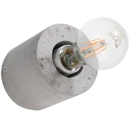 Wandlamp Salgado beton 10cm Nie przegap