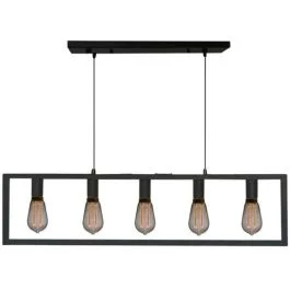 Hanglamp Distesa zwart 120cm Promocja