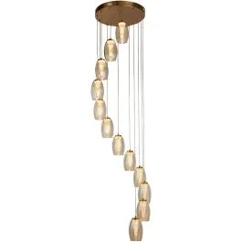 Hanglamp Cyclone messing 52cm Bezpieczne zakupy