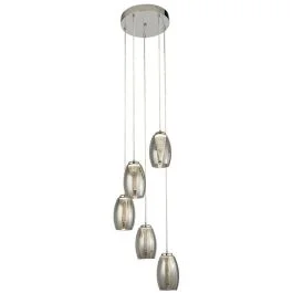 Nowy Hanglamp Cyclone rookglas 35cm