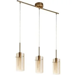 Dostępne od ręki Hanglamp Duo messing 71cm