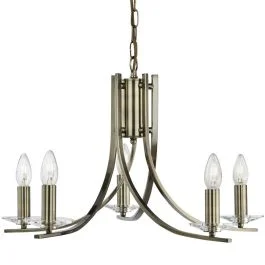 Niska cena Kroonluchter Ascona brons 62cm