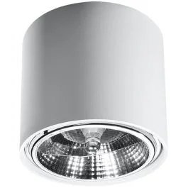 Zamów teraz Plafondlamp Tube wit 12cm