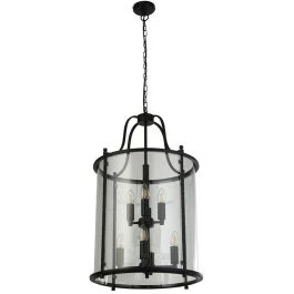 Lantaarn Grande zwart 43cm Tani