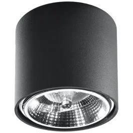 Sprawdź teraz Plafondlamp Tube zwart 12cm
