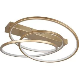 Plafondlamp Darvin goud 64cm Zniżka