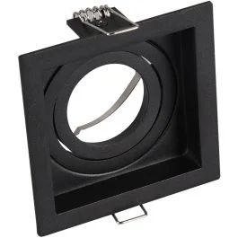 Inbouwspot Kenai zwart ZM85mm D92mm Popularny
