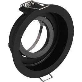 Inbouwspot Kenai zwart ZM85mm D92mm Rabat