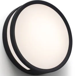 Plafondlamp Rola zwart 18cm Szybka dostawa