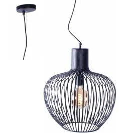 Zniżka Hanglamp Arraffone zwart 55cm