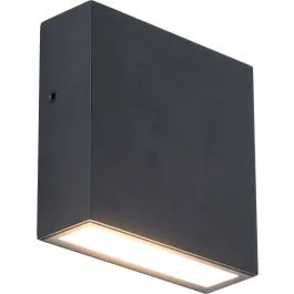 Darmowy zwrot Wandlamp Gemini XF zwart 11cm