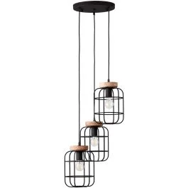 Nowość Hanglamp Gwen zwart 42cm