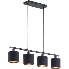 Hanglamp Tommy zwart 76cm Tylko do końca tygodnia