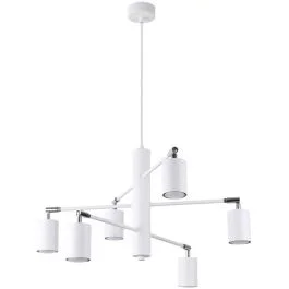 Kroonluchter Lemmi wit 77cm Oferta limitowana
