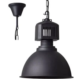 Zamów teraz Hanglamp Blake zwart 39cm