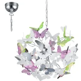 Cena promocyjna Hanglamp Butterfly acryl 50cm