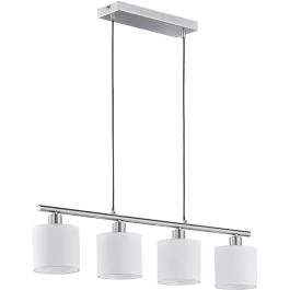 Hanglamp Tommy staal 76cm Hit cenowy
