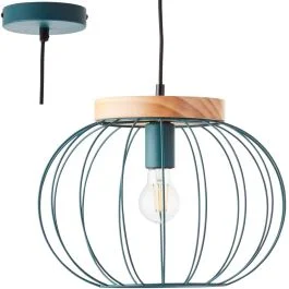 Dostępne od ręki Hanglamp Sorana turquoise 36cm
