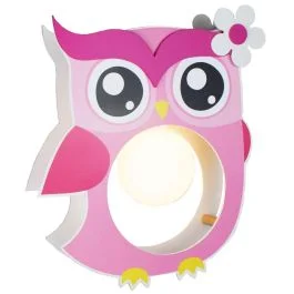 Obniżka ceny Hanglamp Uil roze 40cm