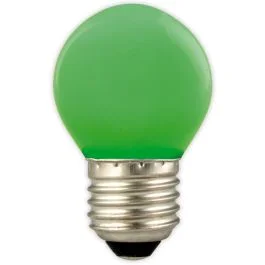 P45 E27 LED kogel 1w (15w) groen Do wyczerpania zapasów