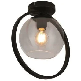 Plafondlamp Aureol rookglas 30cm Zamów dziś