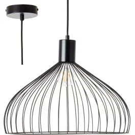 Wysoka jakość Hanglamp Blacky zwart 40cm