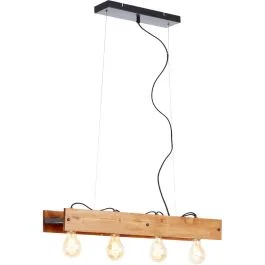 Dodaj do koszyka Hanglamp Calandra hout 75cm