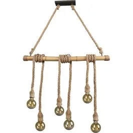 Szybka dostawa Hanglamp Wilma bamboe 100cm