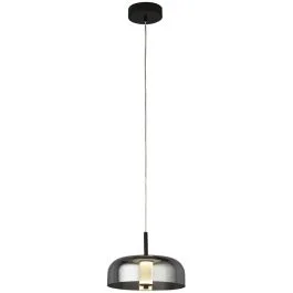 Hanglamp Frisbee zwart 30cm Taniej