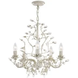 Zamów teraz Kroonluchter Almandite creme 50cm