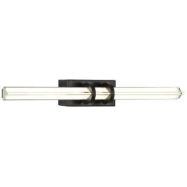 Spiegellamp Parma zwart 47cm Łatwy zwrot