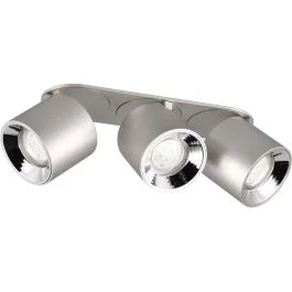 Inbouwspot Guayana staal 27cm Popularny
