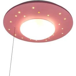 Zamów dziś Plafondlamp Sterrenlicht roze 54cm
