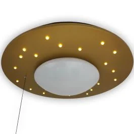 Promocja Plafondlamp Sterrenlicht goud 54cm