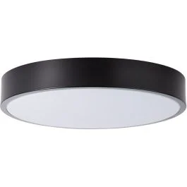Plafonniere Slimline zwart 33cm Kup online