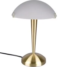 Darmowy zwrot Tafellamp Pilz messing 32cm