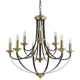 Kroonluchter Belfry bruin 78cm Zamów dziś