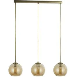 Bezpieczna płatność Hanglamp Balls amber 86cm