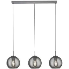 Ekspresowa dostawa Hanglamp Balls rookglas 81cm