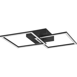 Plafondlamp Trail zwart 45cm Szybka dostawa