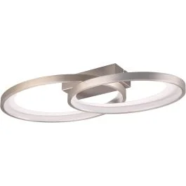 Plafondlamp Malaga staal 58cm Łatwy zwrot