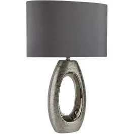 Tafellamp Artisan grijs 61cm Premium