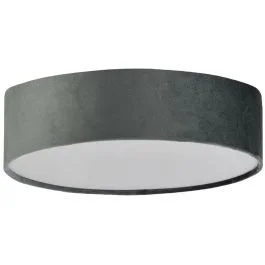 Plafonniere Drum grijs 38cm Dostępne od ręki